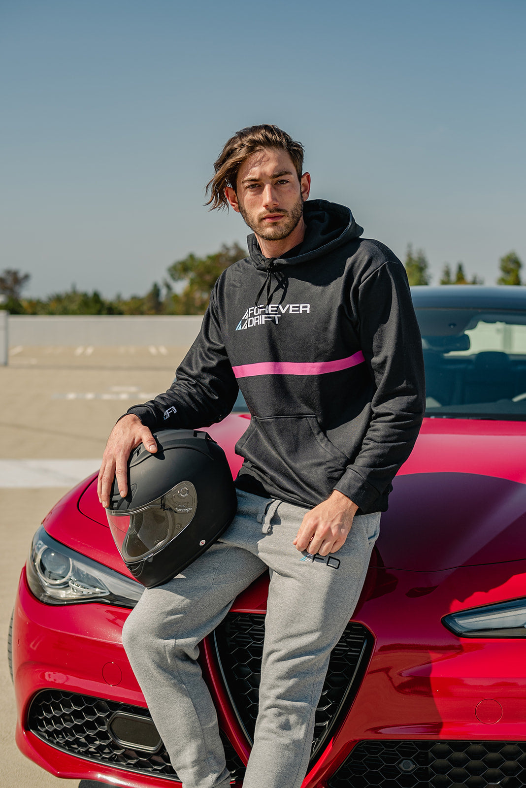 Forever Drift Bold Edition Unisex Hoodie - Black – FOREVER