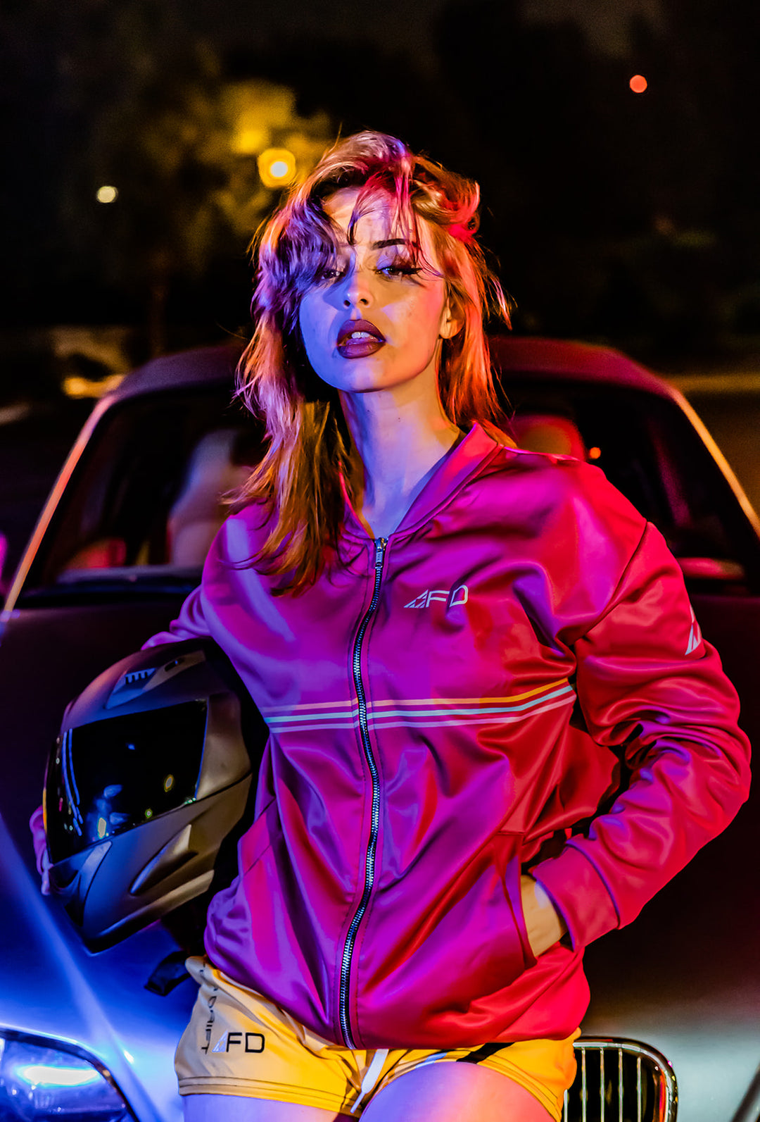ジャケット・アウター NEON SIGN RAINBOW PEN SANDWICH COAT il_340x270.2944817301_ibpm.jpg