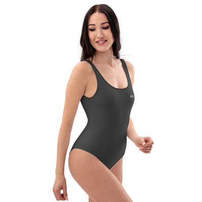 Forever Drift One-Piece Swimsuit - Eclipse Gray